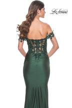 La Femme Dress 32302 - DARK EMERALD