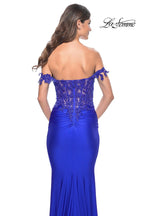 La Femme Dress 32302 - ROYAL BLUE