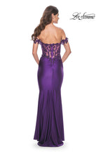 La Femme Dress 32302 - ROYAL PURPLE
