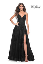 La Femme Dress 32303 - BLACK