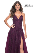 La Femme Dress 32303 - DARK BERRY