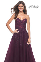 La Femme Dress 32304 - DARK BERRY