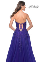 La Femme Dress 32304 - INDIGO