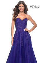 La Femme Dress 32304 - INDIGO