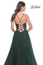 La Femme Dress 32306 - DARK EMERALD