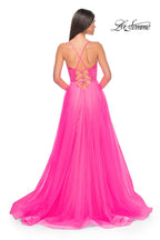 La Femme Dress 32306 - NEON PINK