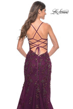La Femme Dress 32307 - DARK BERRY