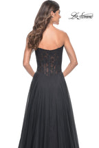 La Femme Dress 32311 - BLACK