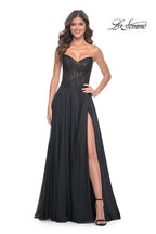 La Femme Dress 32311 - BLACK