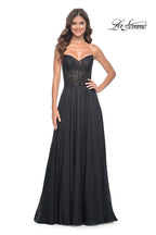 La Femme Dress 32311 - BLACK