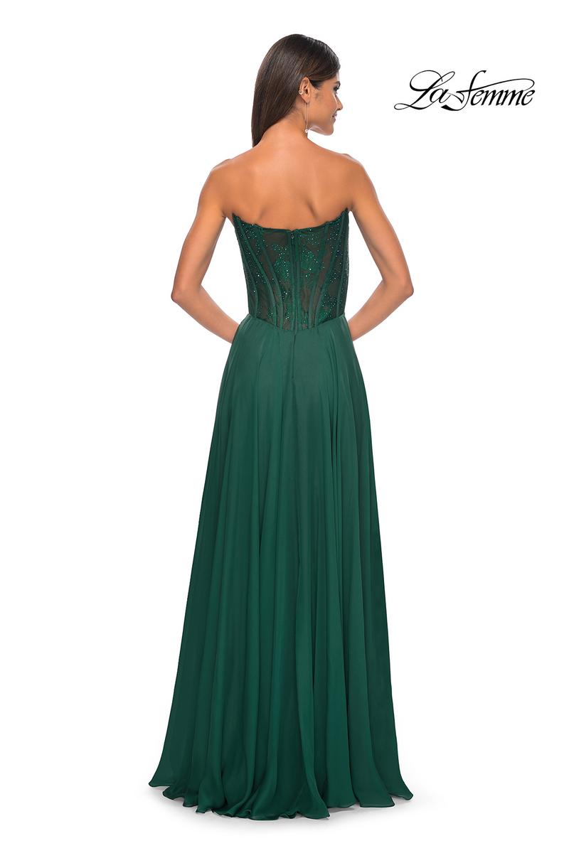 La Femme Dress 32311 - DARK EMERALD