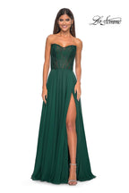 La Femme Dress 32311 - DARK EMERALD