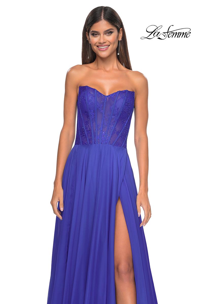 La Femme Dress 32311 - ROYAL BLUE
