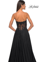 La Femme Dress 32313 - BLACK