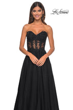 La Femme Dress 32313 - BLACK