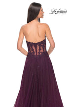 La Femme Dress 32313 - DARK BERRY