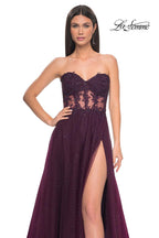 La Femme Dress 32313 - DARK EMERALD