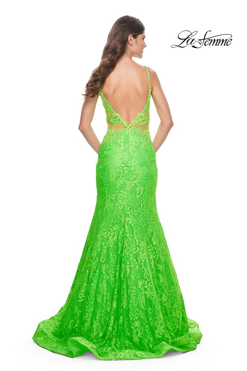 La Femme Dress 32314 - BRIGHT GREEN