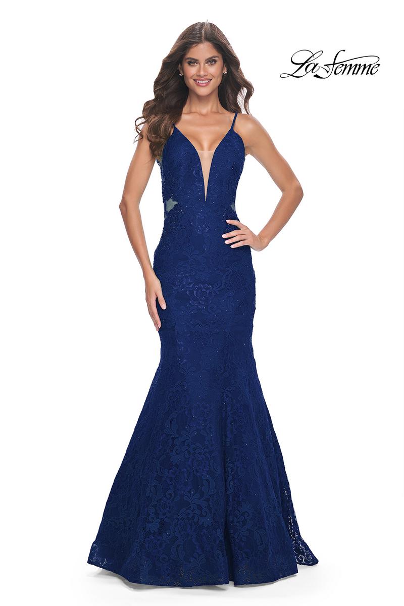 La Femme Dress 32315 - NAVY