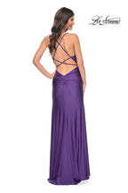 La Femme Dress 32317 - ROYAL PURPLE