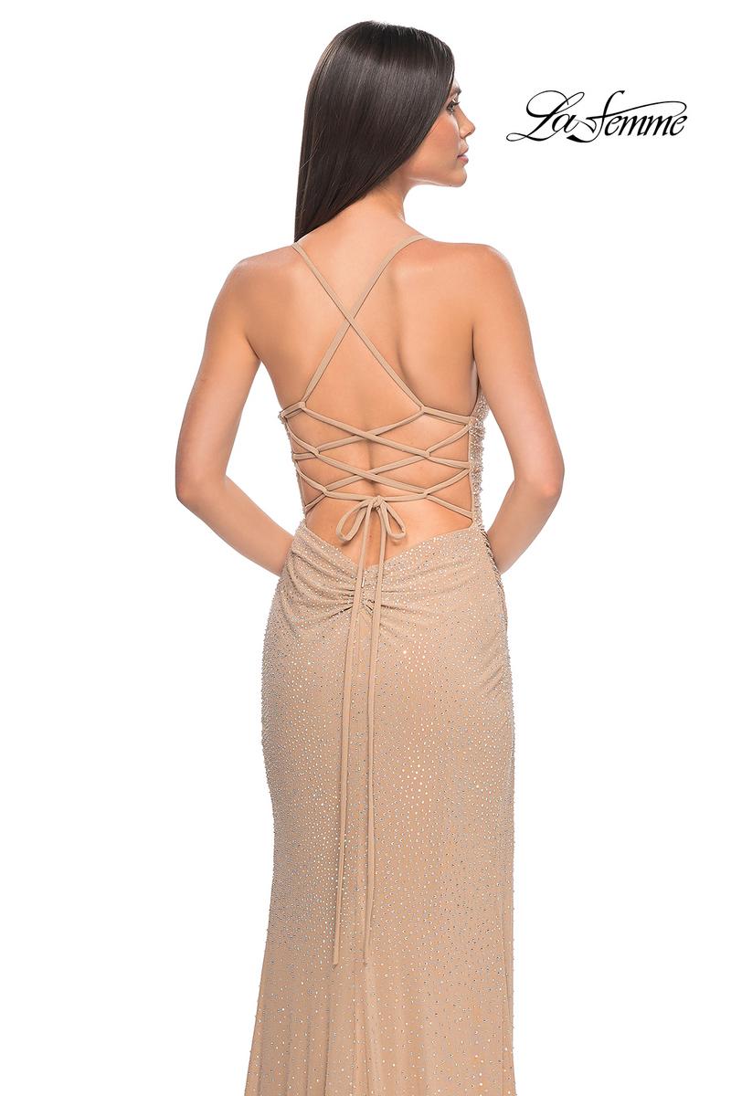 La Femme Dress 32318 - NUDE