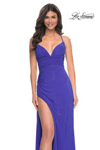 La Femme Dress 32318 - ROYAL BLUE