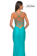 La Femme Dress 32320 - AQUA