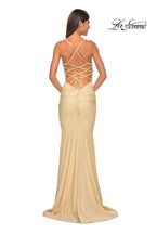 La Femme Dress 32320 - NUDE