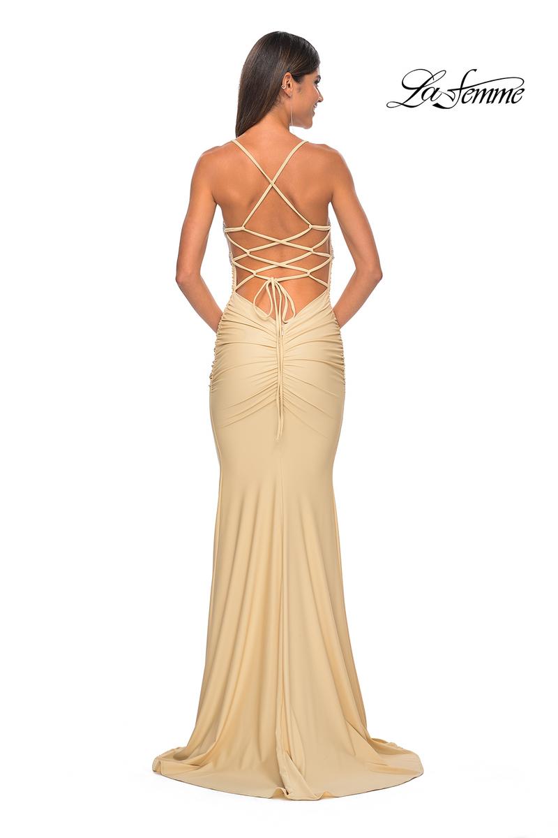 La Femme Dress 32320 - NUDE