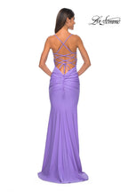 La Femme Dress 32320 - PERIWINKLE