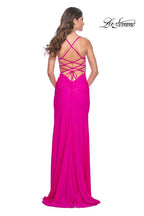 La Femme Dress 32321 - HOT FUCHSIA