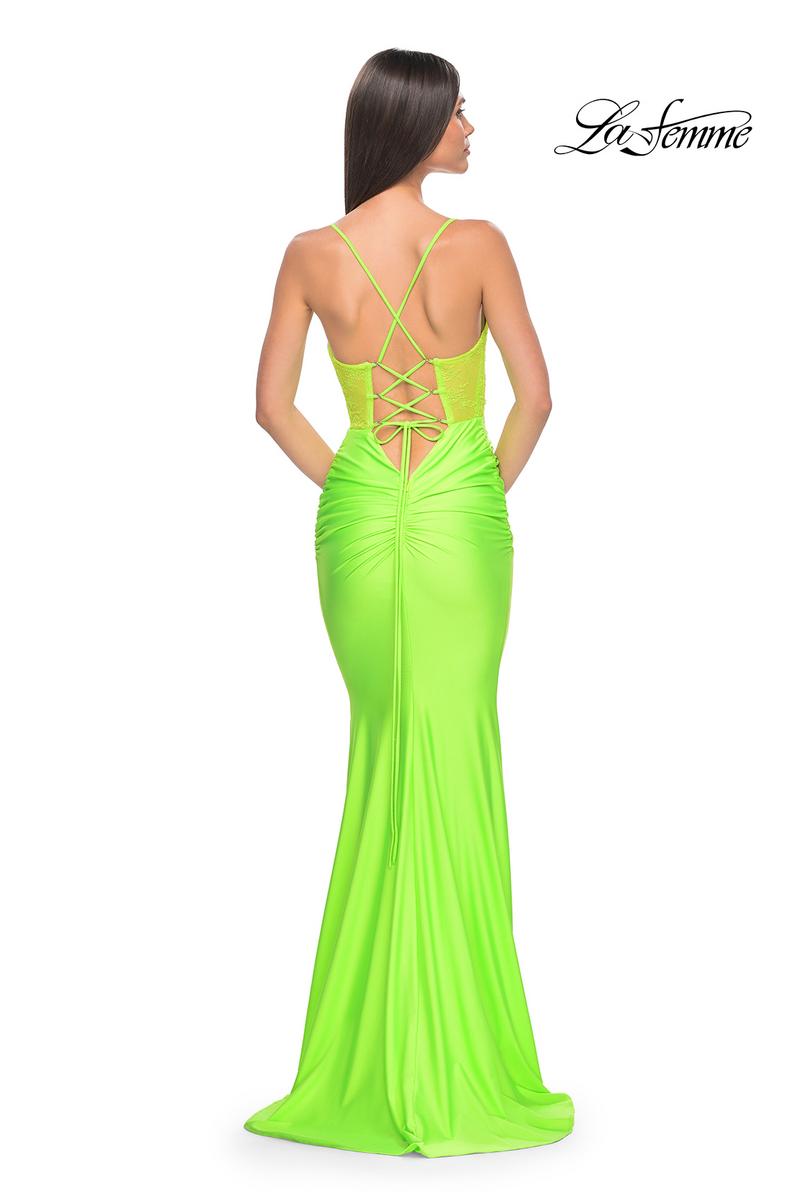 La Femme Dress 32322 - BRIGHT GREEN