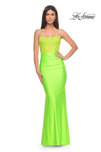 La Femme Dress 32322 - BRIGHT GREEN