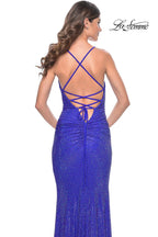La Femme Dress 32327 - ROYAL BLUE
