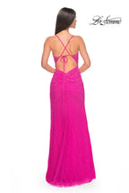 La Femme Dress 32328 - HOT PINK