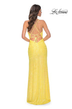 La Femme Dress 32330 - YELLOW
