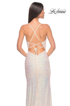 La Femme Dress 32331 - LIGHT BLUSH