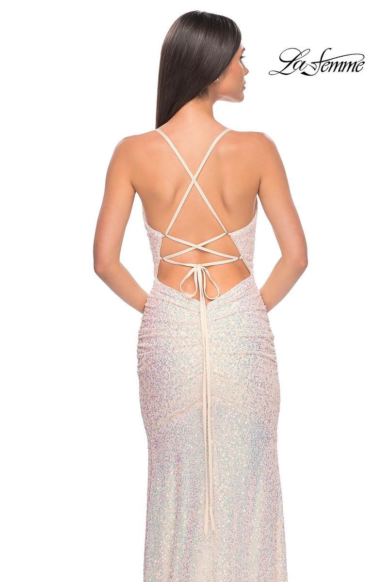 La Femme Dress 32331 - LIGHT BLUSH