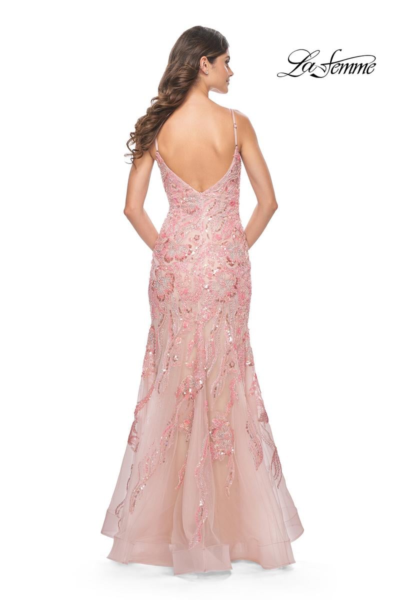 La Femme Dress 32333 - CORAL