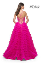 La Femme Dress 32334 - HOT FUCHSIA