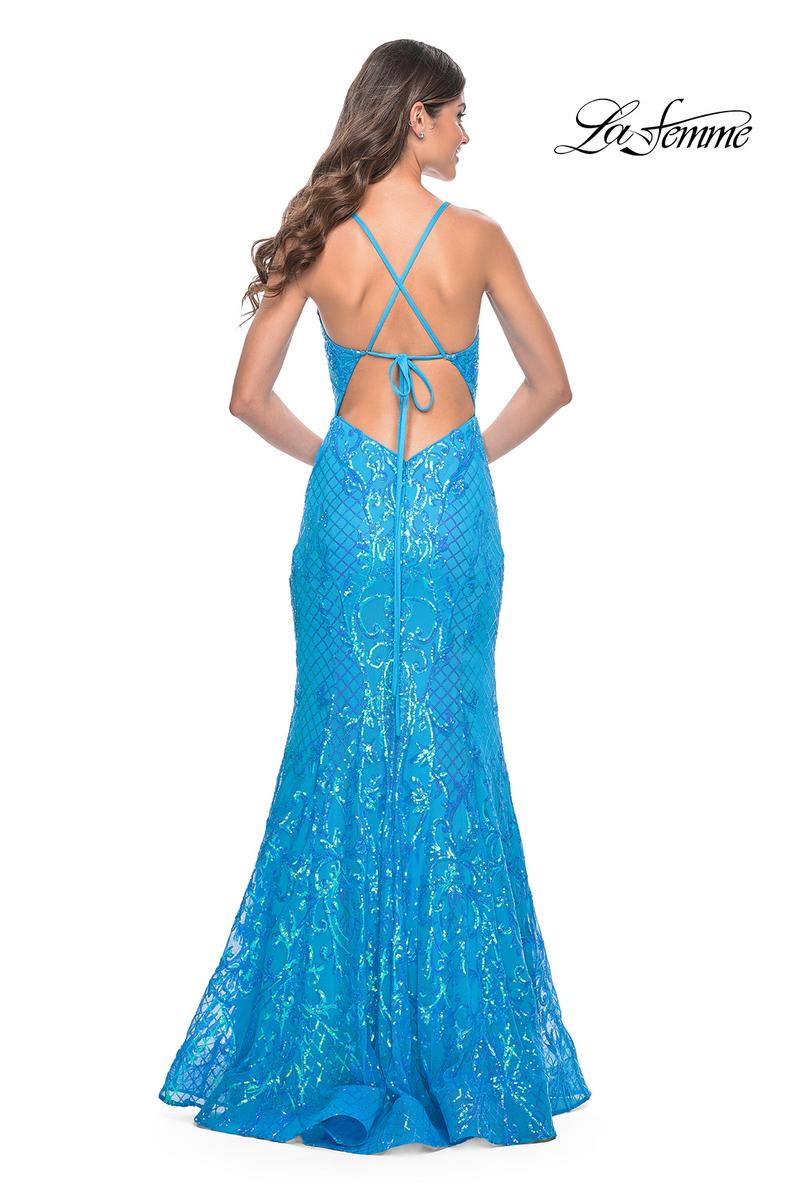 La Femme Dress 32337 - AQUA