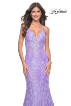 La Femme Dress 32337 - LAVENDER
