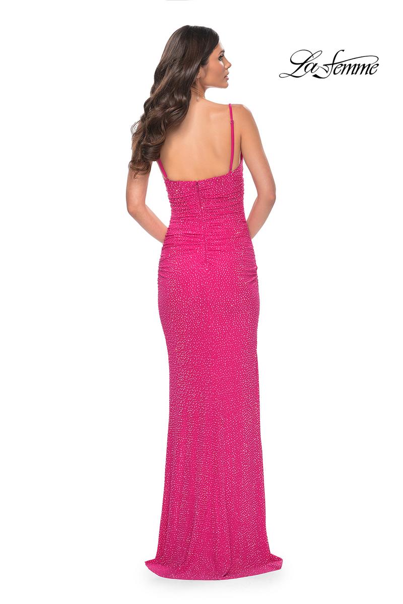 La Femme Dress 32338 - HOT PINK