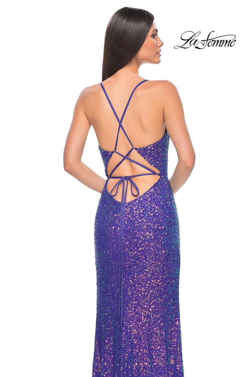La Femme Dress 32339 - INDIGO