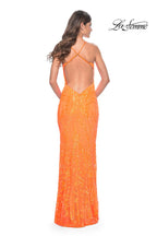 La Femme Dress 32343 - ORANGE