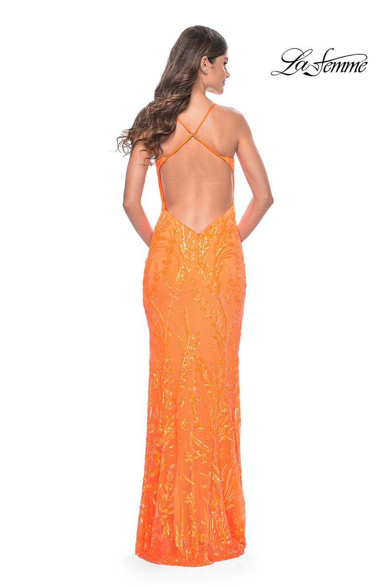 La Femme Dress 32343 - ORANGE