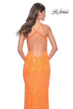La Femme Dress 32343 - ORANGE