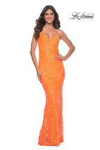 La Femme Dress 32343 - ORANGE