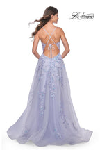 La Femme Dress 32349 - LIGHT PERIWINKLE
