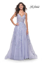 La Femme Dress 32349 - LIGHT PERIWINKLE